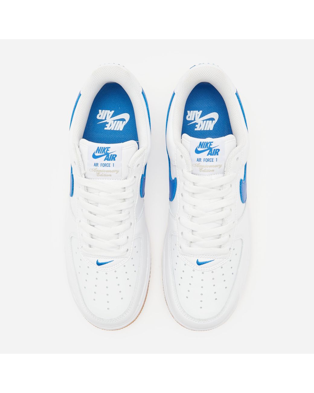 white air force 1 coloured tick