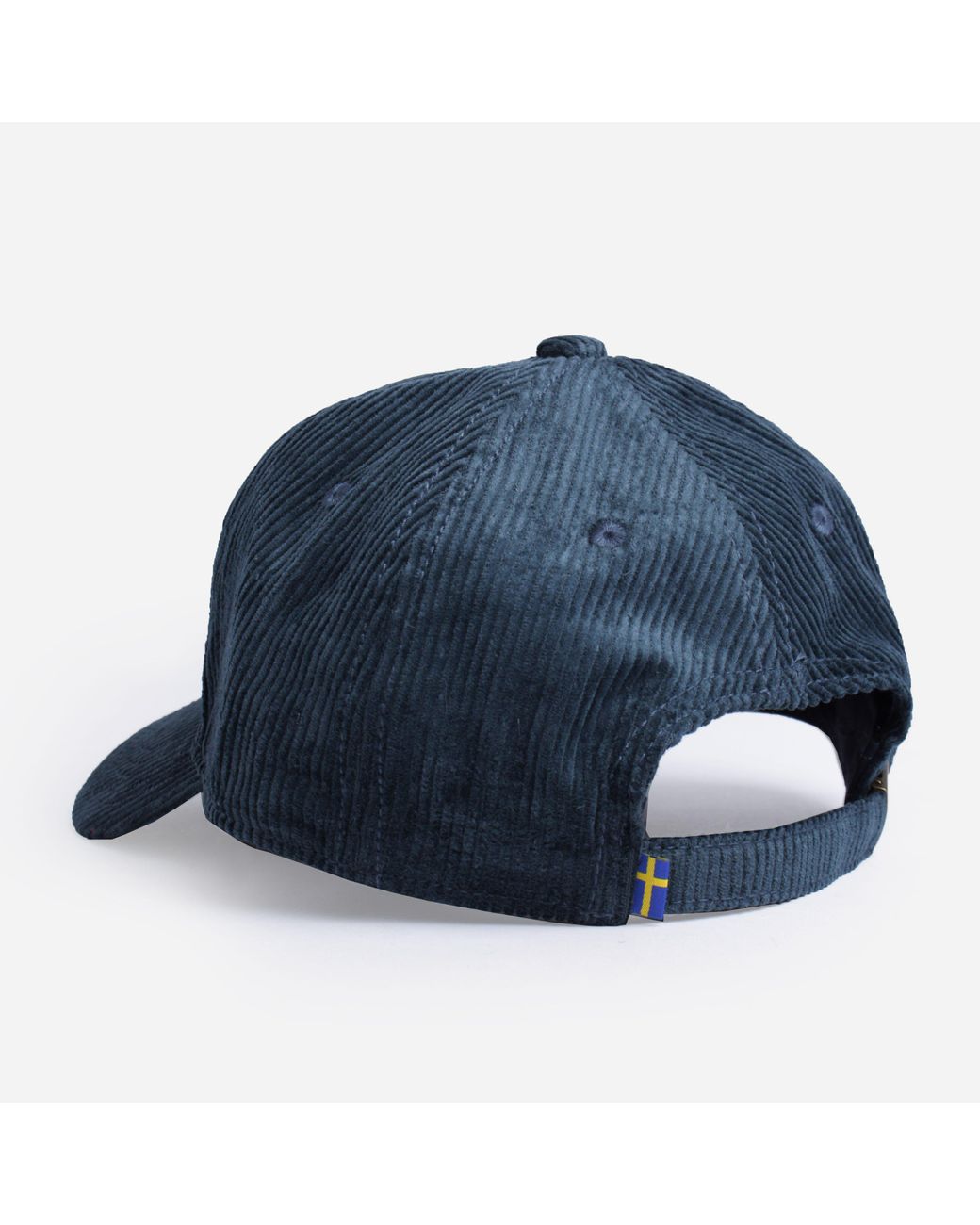 Fjallraven Corduroy Cord Cap in Navy 