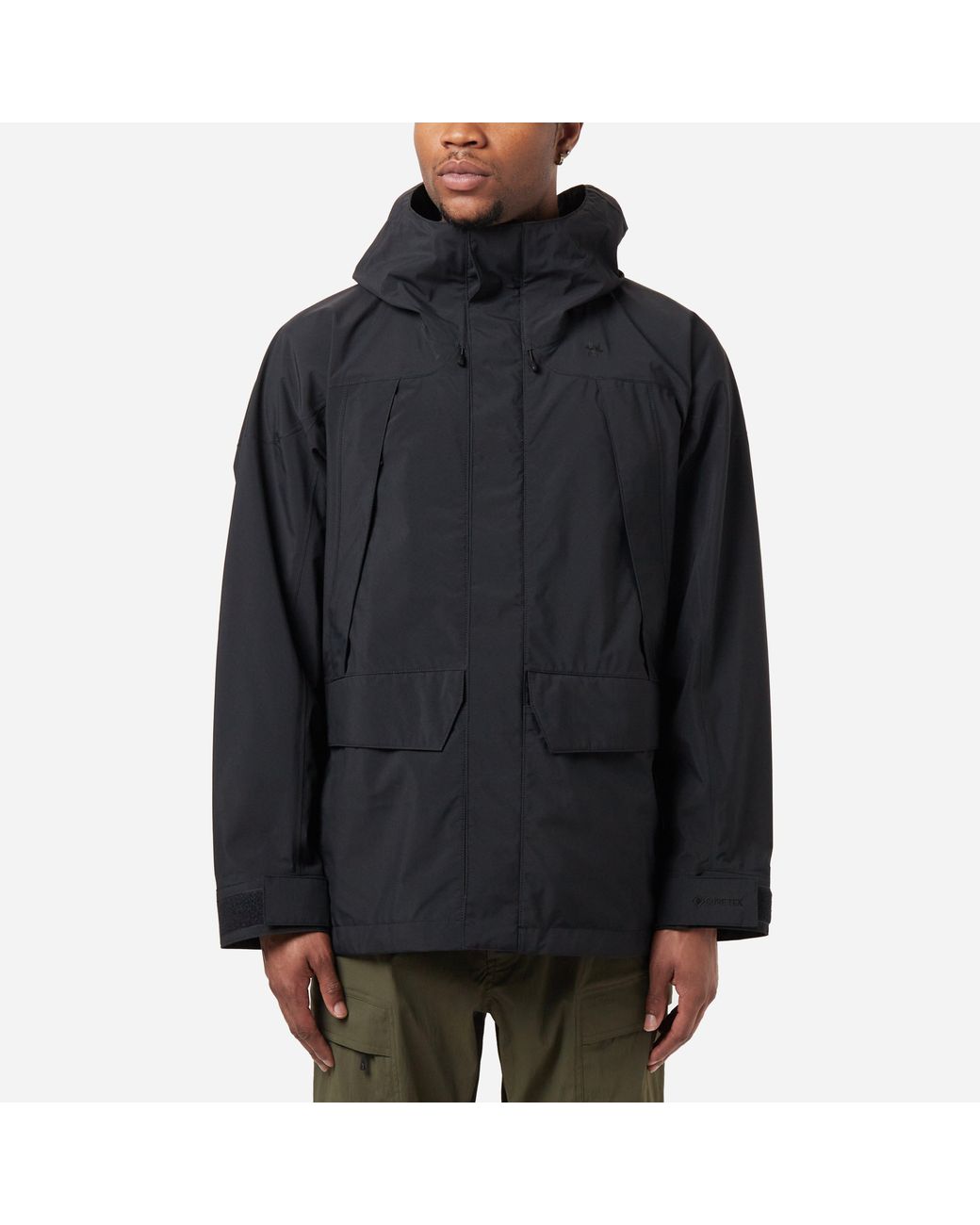 Goldwin Goretex Act City Jacket in Black for Men Lyst