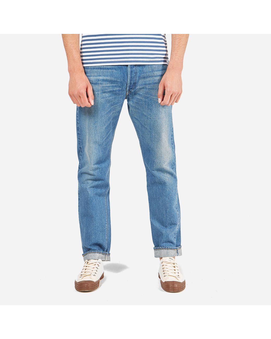 Standard Fit 2 Year Wash Selvedge Denim 