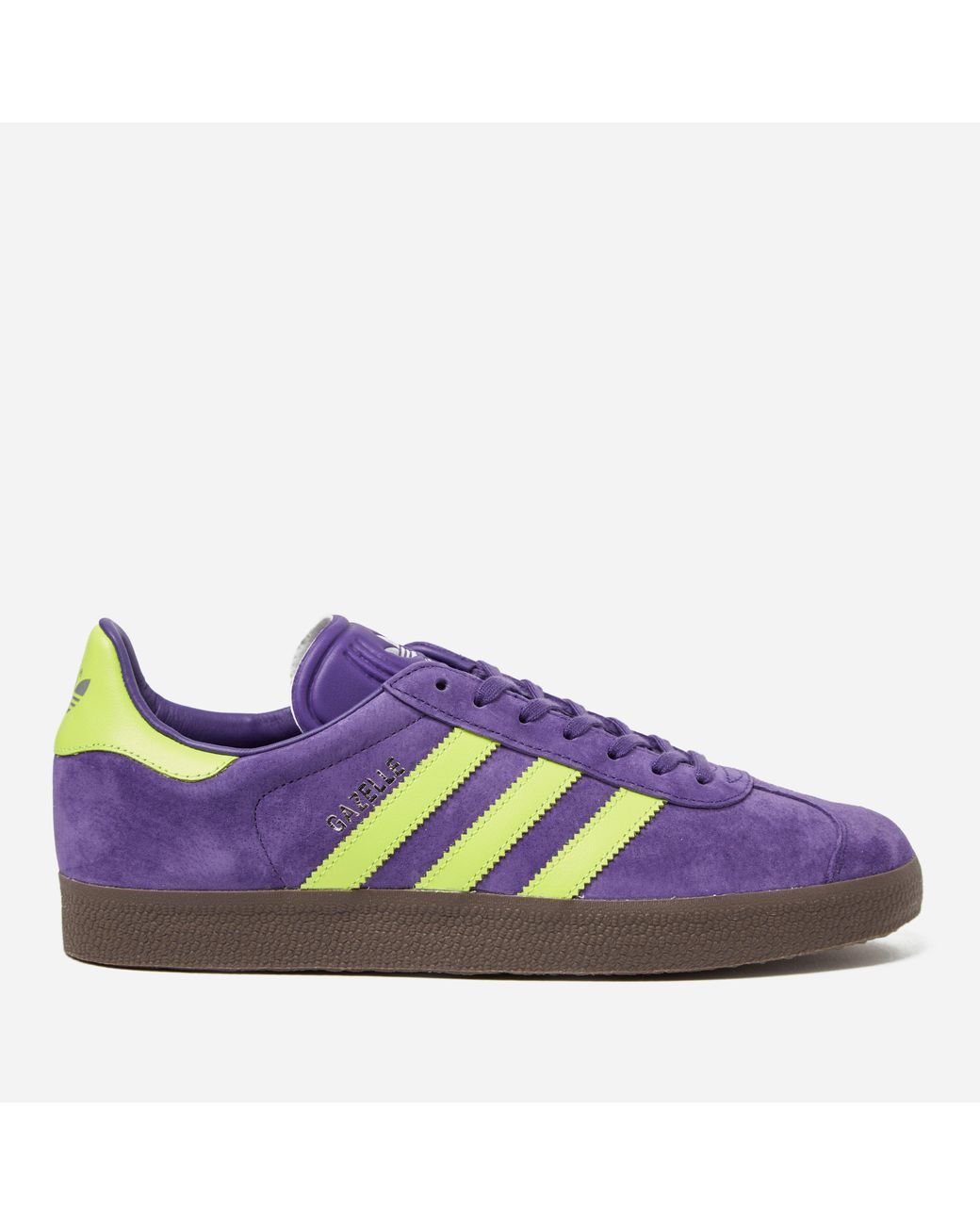 adidas gazelle purple mens