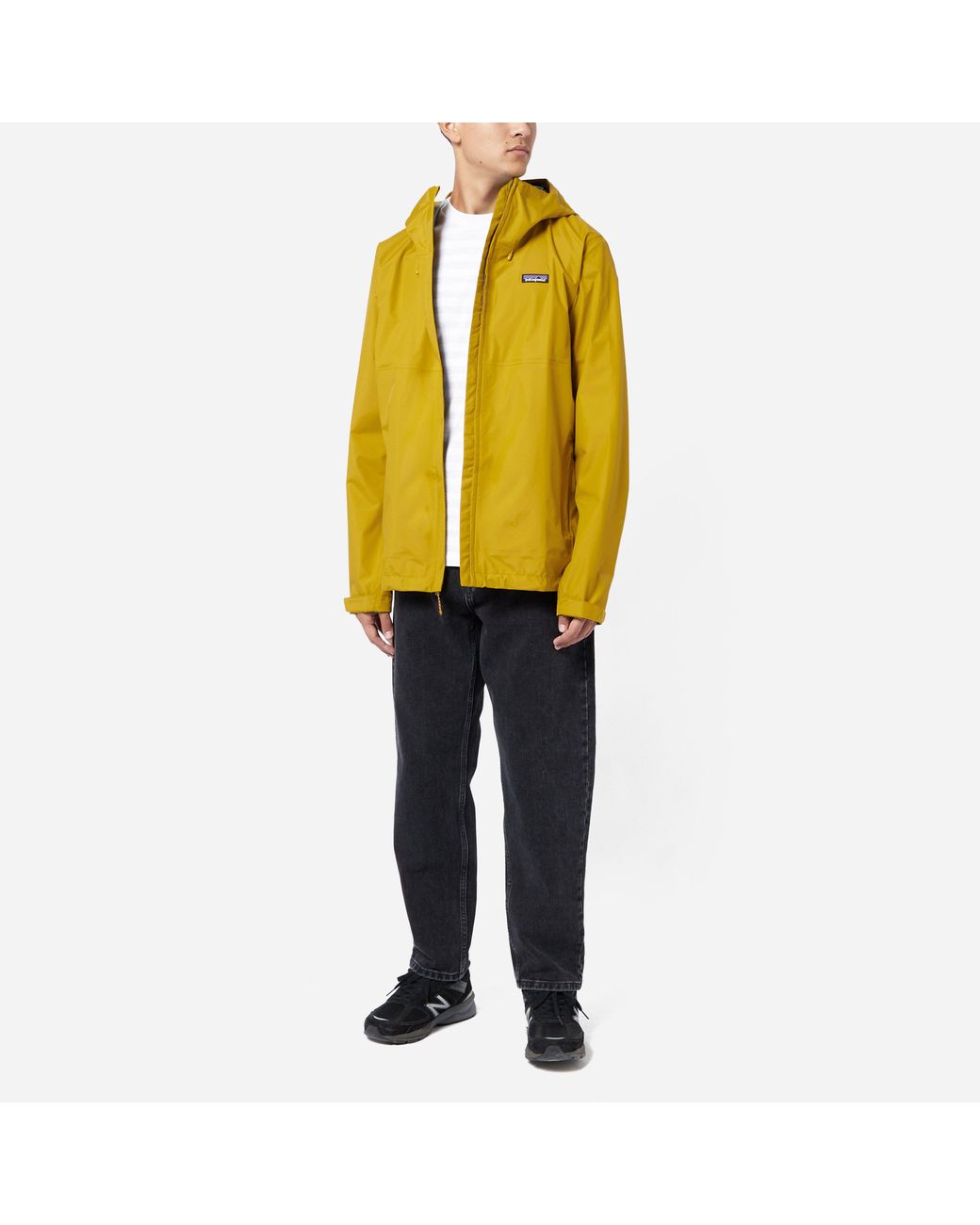 Patagonia Torrentshell 3l Jacket in Yellow for Men | Lyst UK