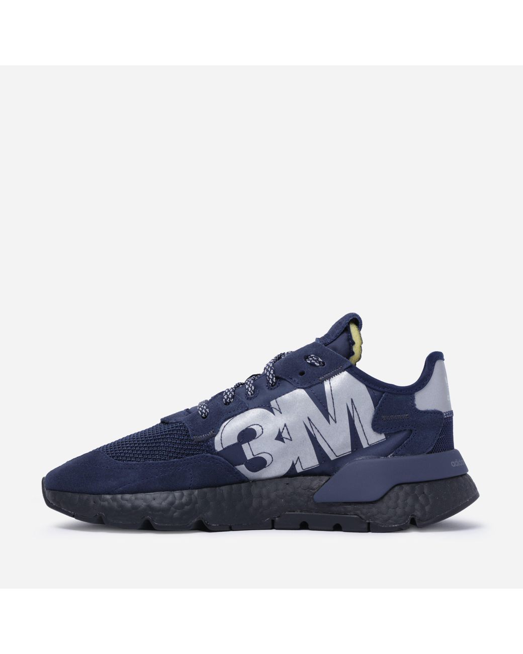 adidas Originals Nite Jogger 3m in Navy 