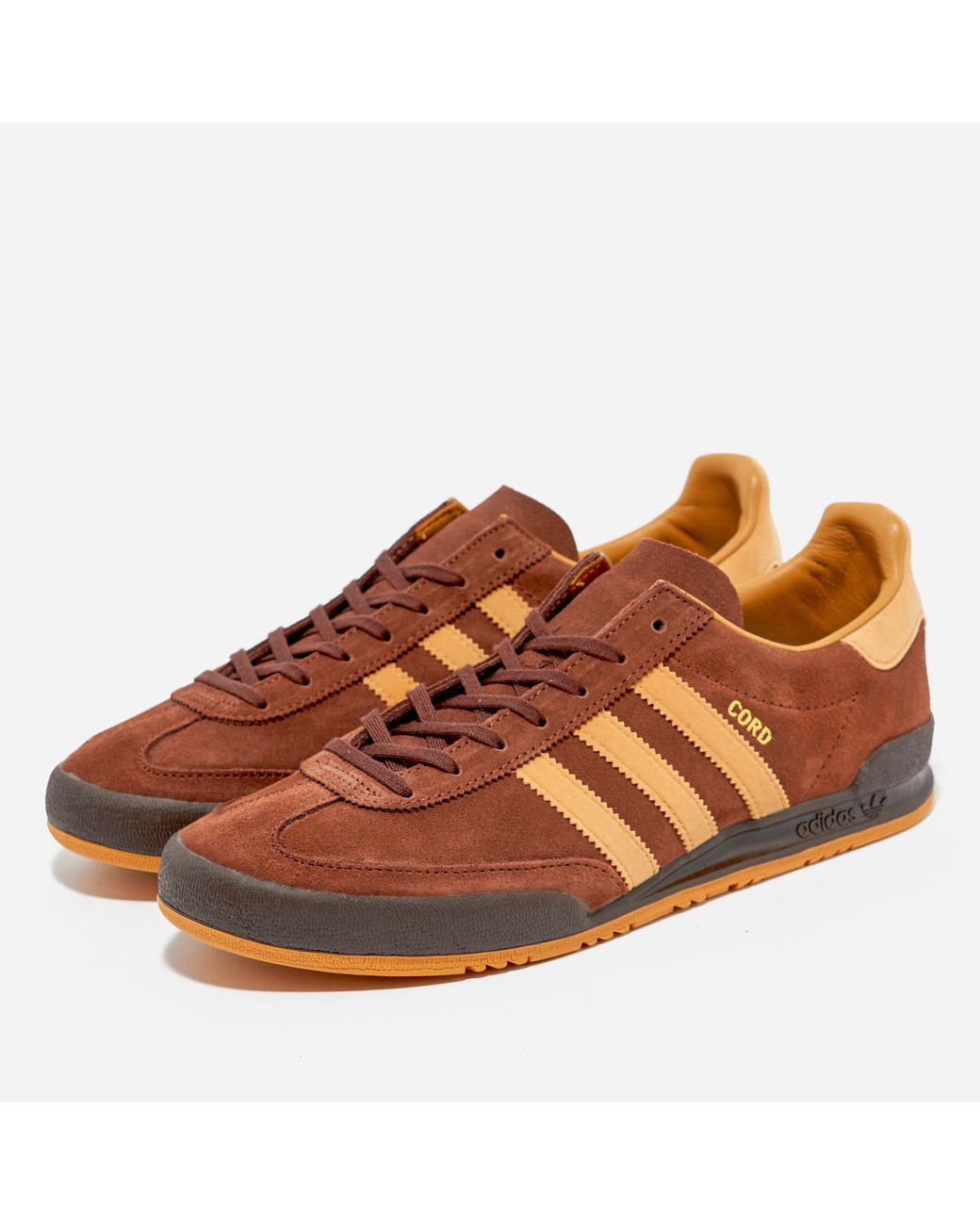 adidas cord brown