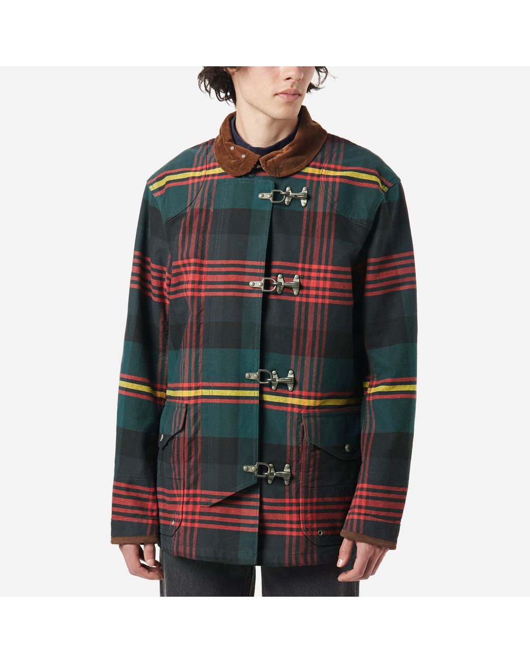 Polo Ralph Lauren Cortland Plaid Canvas Jacket for Men Lyst
