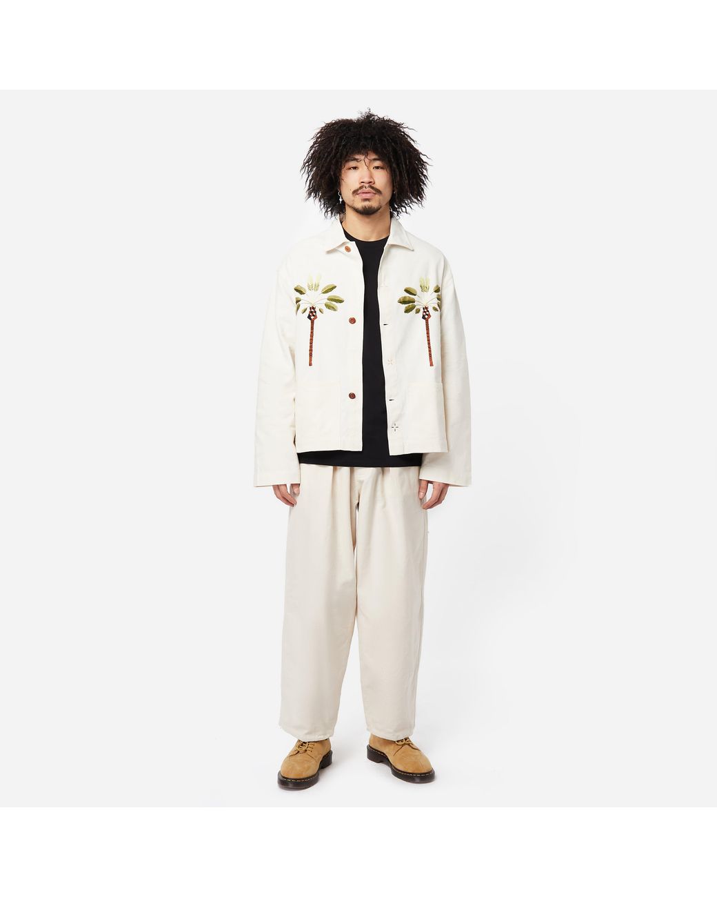 STORY mfg. Short On Time Jacket in Natural for Men | Lyst