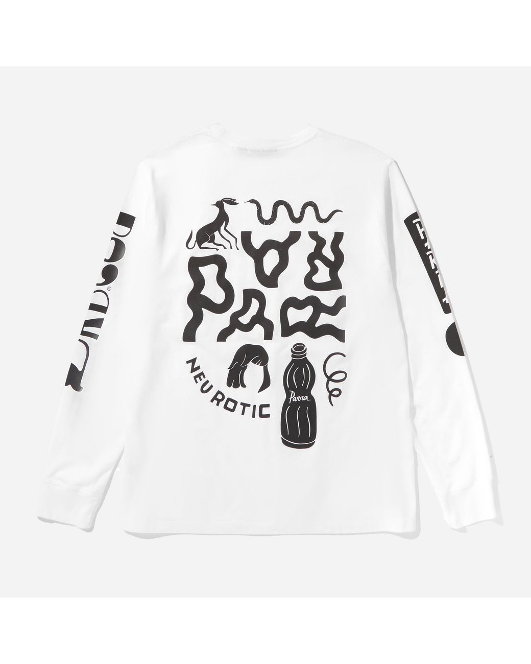 by Parra Parra Things Long Sleeved T-shirt in White for Men - Lyst