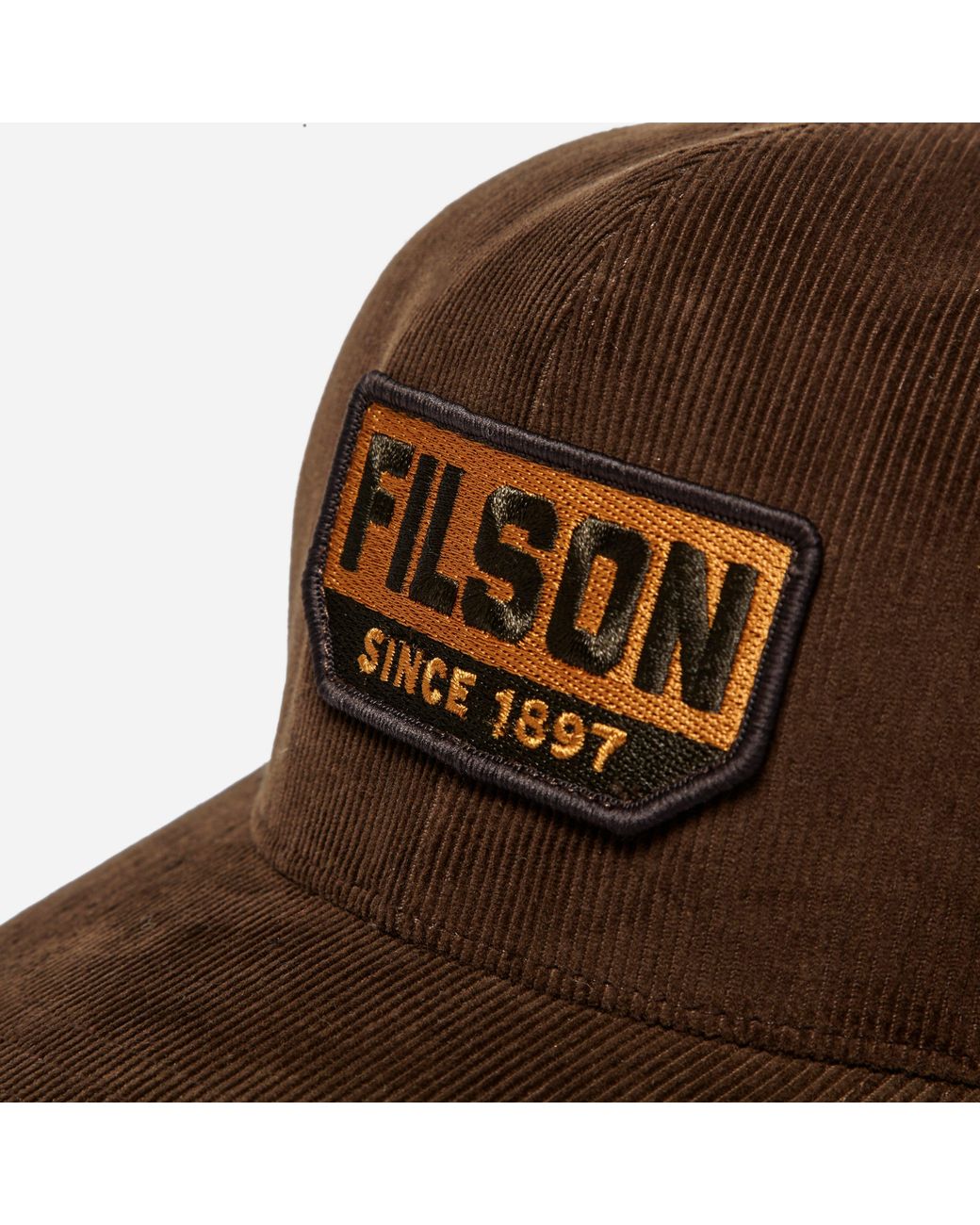 Filson Corduroy Logger Mesh Cap in 