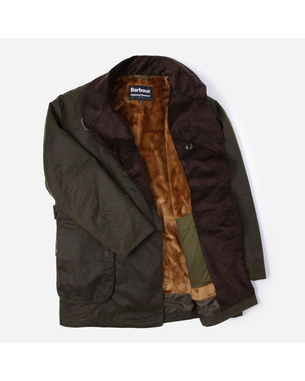 barbour mackinaw waxed jacket