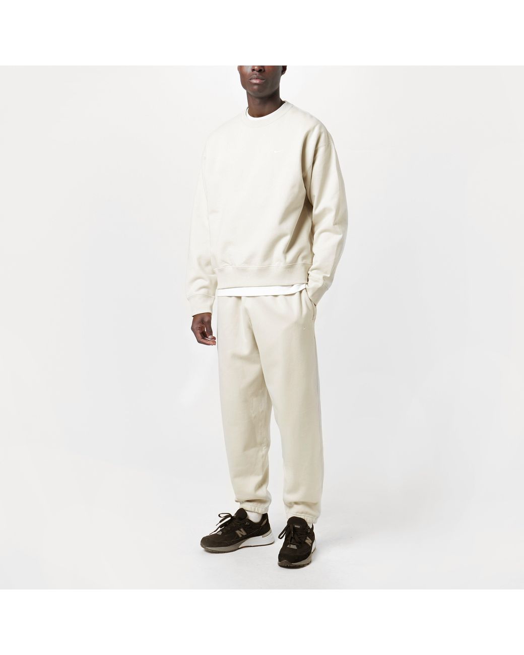 Nike Cotton Nrg Premium Essential Pants in Cream (Natural) for Men | Lyst