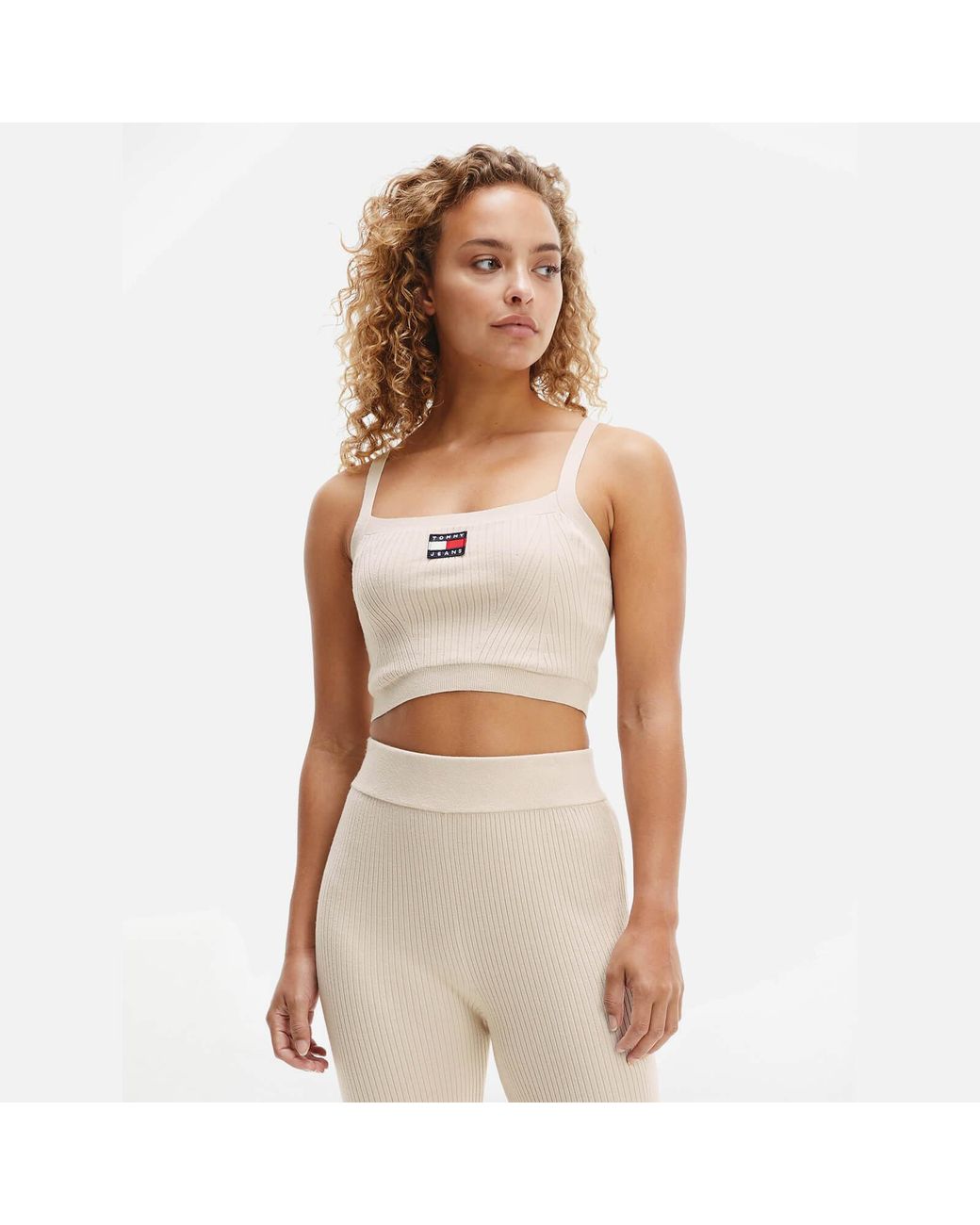 tommy hilfiger cami crop top