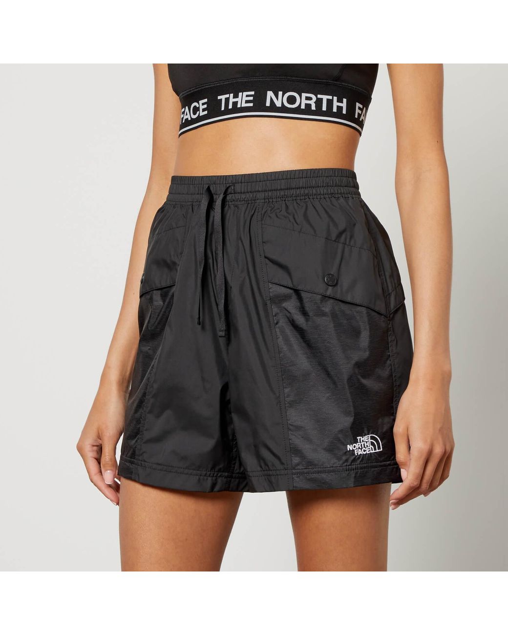 The North Face Synthetic Tnf Outline Shorts in Black | Lyst