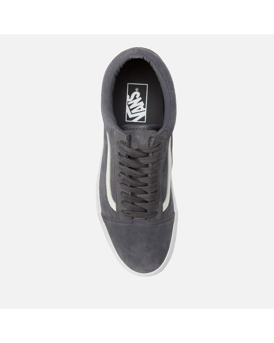 Vans Suede Old Skool Shoes in Grey (Gray) for Men | Lyst
