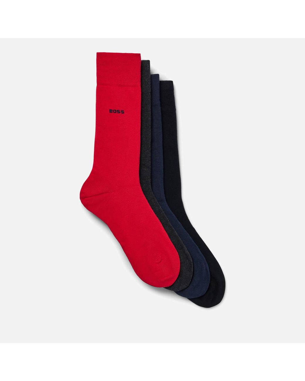 Navy AOP Designer Socks