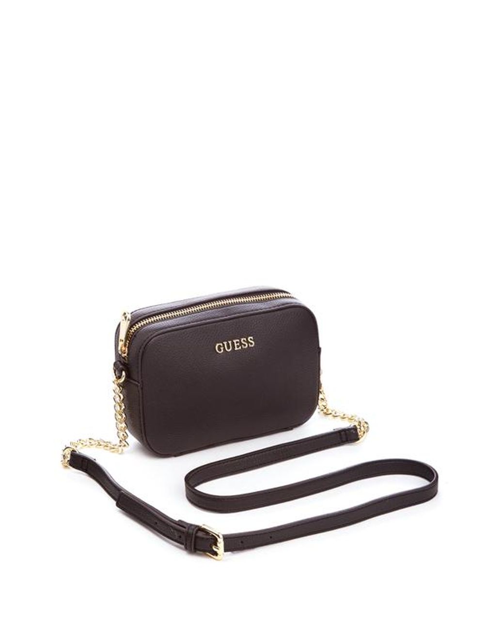 Guess Isabeau Mini Cross Body Top Zip Bag | Lyst Australia