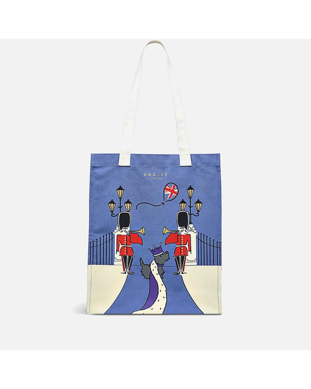 Radley The Coronation Medium Open Top Tote Bag in Blue Lyst