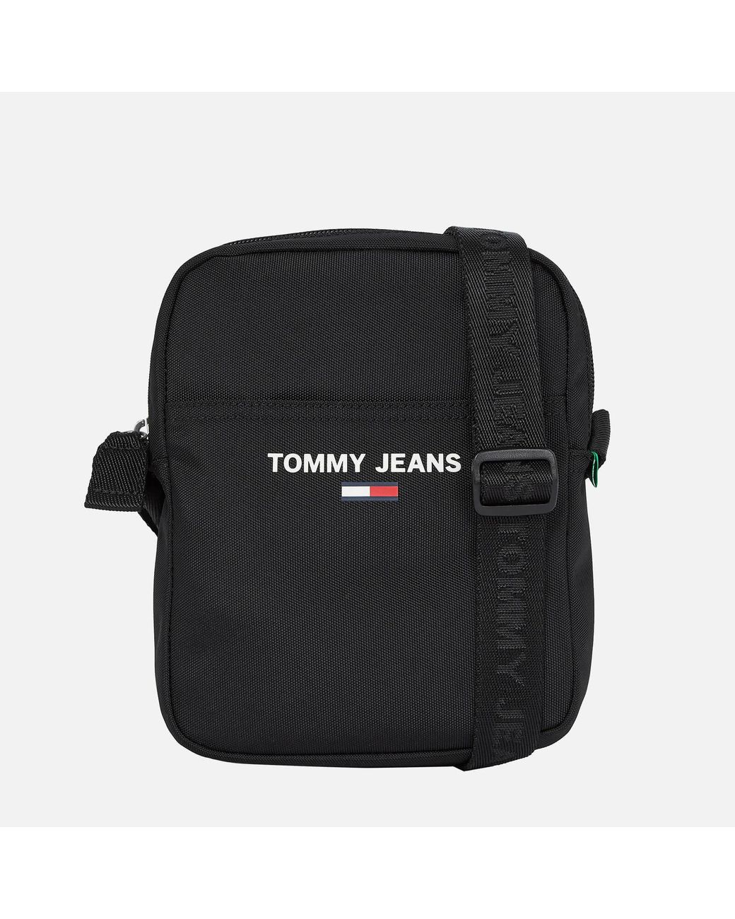 Tommy Hilfiger Denim Essential Reporter Bag in Black for Men | Lyst UK