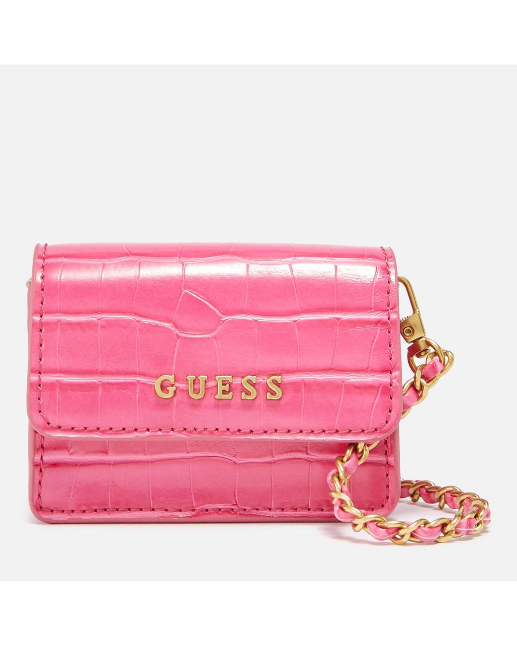Guess Chain Belt Bag in Pink | Lyst Canada