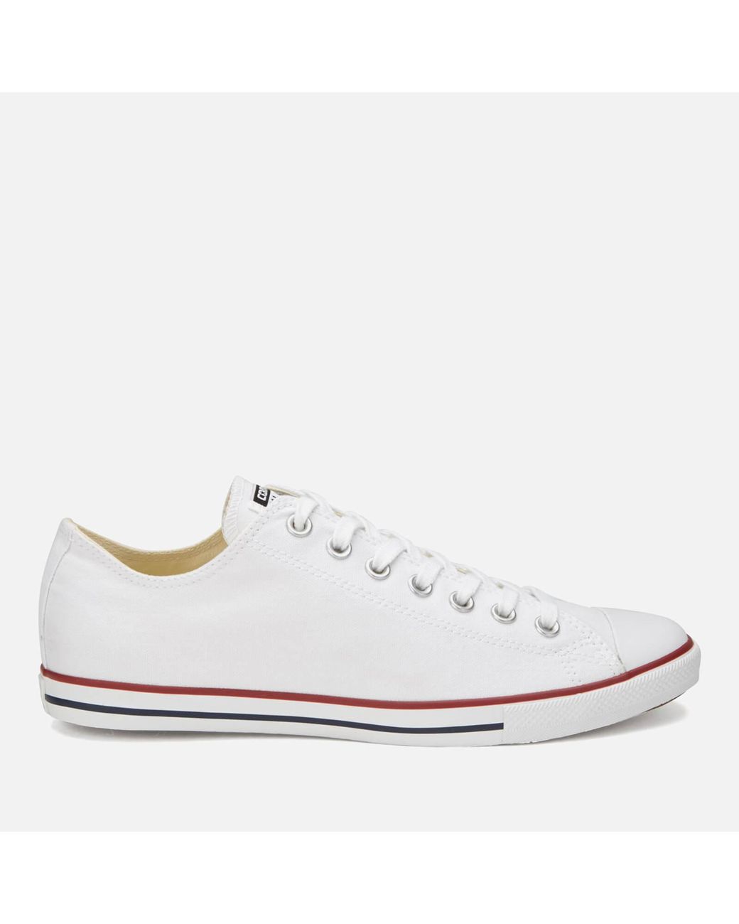 Converse Men's Chuck Taylor Alll Star Lean Ox Trainers in White for Men |  Lyst