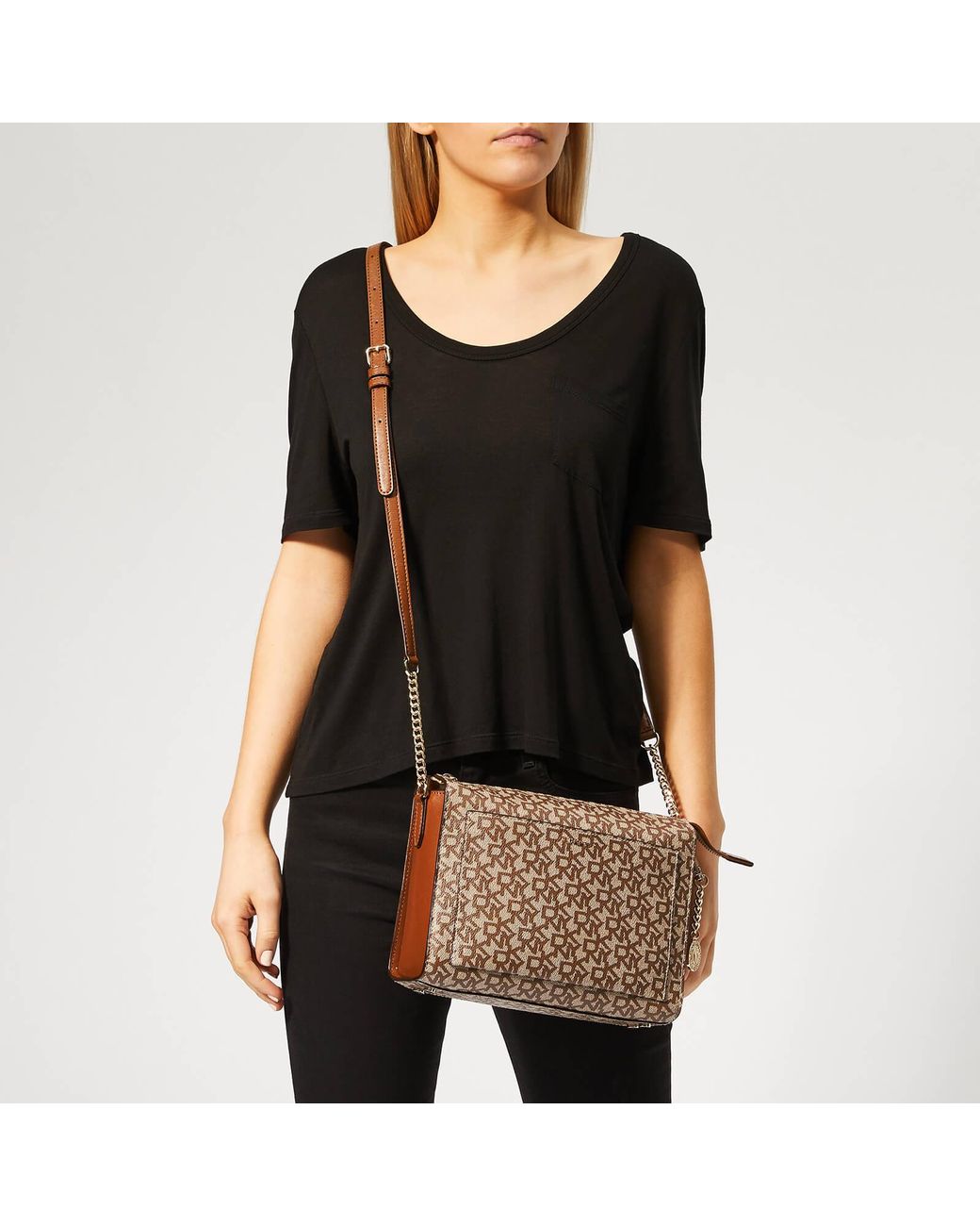 dkny bryant medium box crossbody
