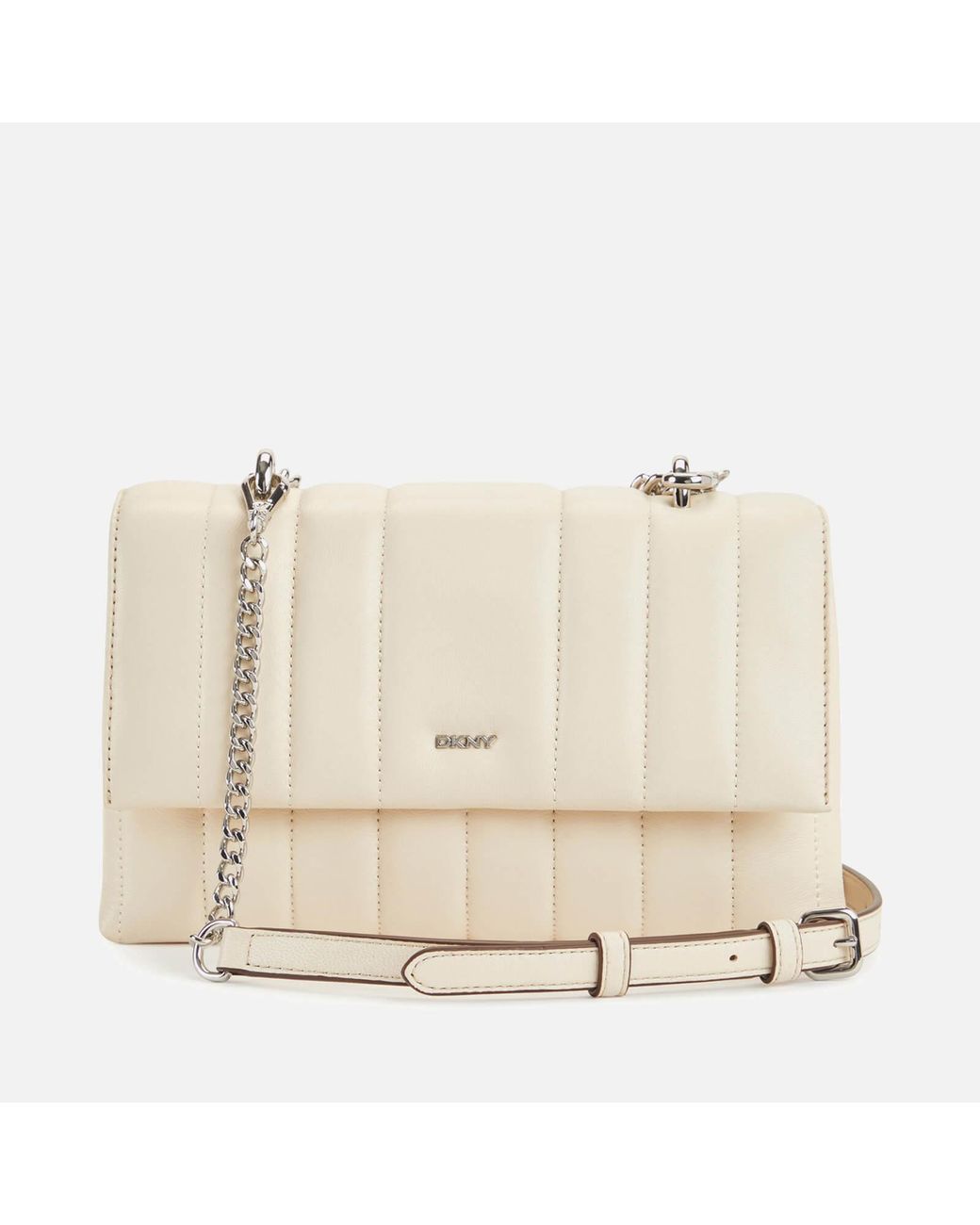 DKNY Seva Medium Shoulder Bag in White Lyst