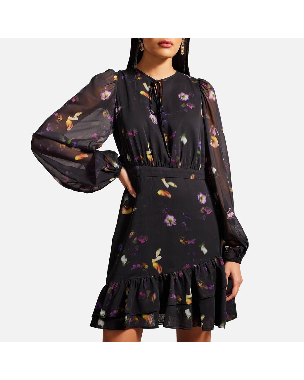 Ted baker cheap chiffon dress