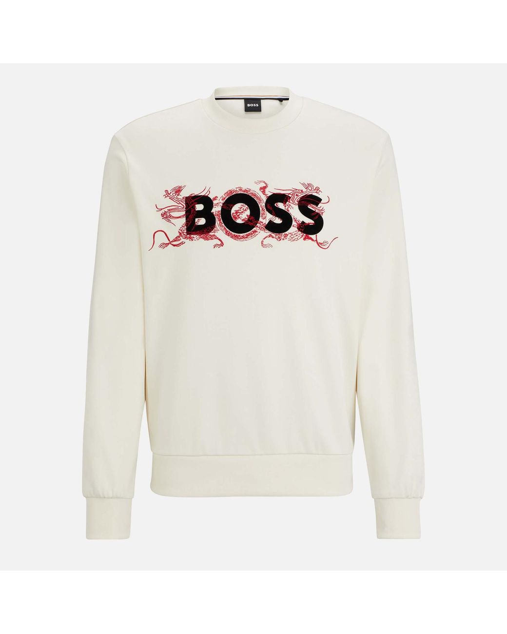 HUGO BOSS｜SWEATSHIRTS (Soleri Sweatshirt (50496642-001) Hugo Boss Soleri Logo Sweat | italist
