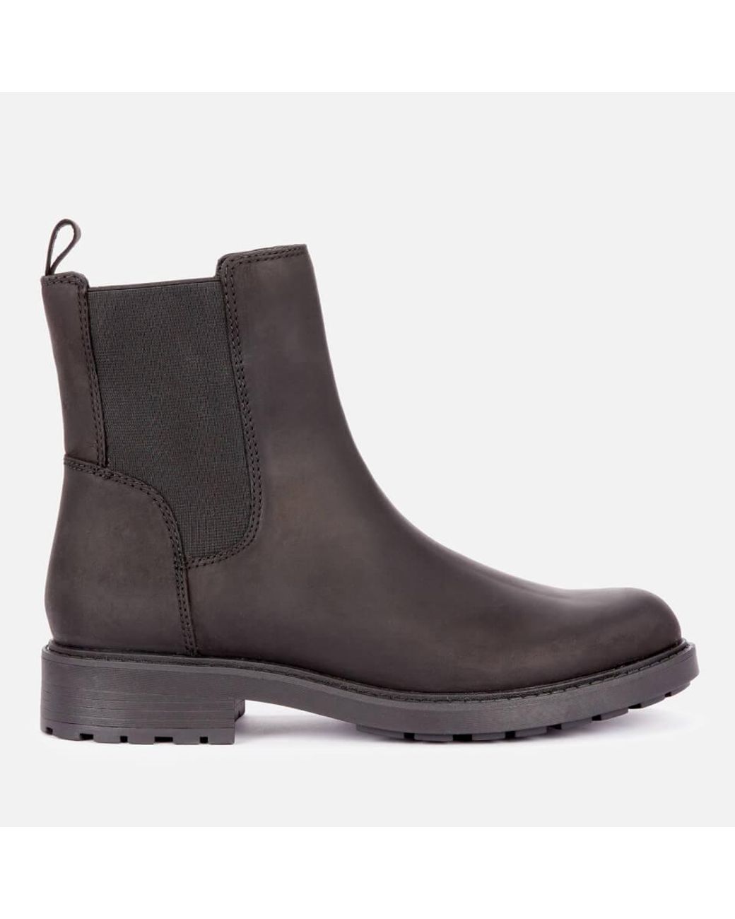 Clarks Orinoco 2 Top Leather Chelsea Boots in Black - Lyst