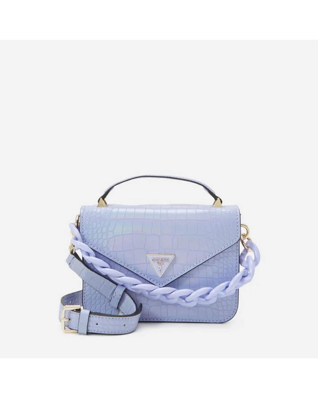 GUESS Mini Retour Top-Handle Flap Bag