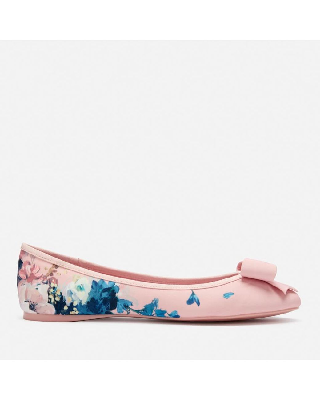 Ted Baker Immep Floral Ballet Flats in Pink | Lyst Canada