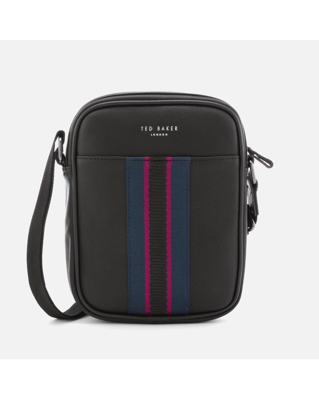 Ted Baker Jets Webbing Flight Bag in Black for Men | Lyst Australia