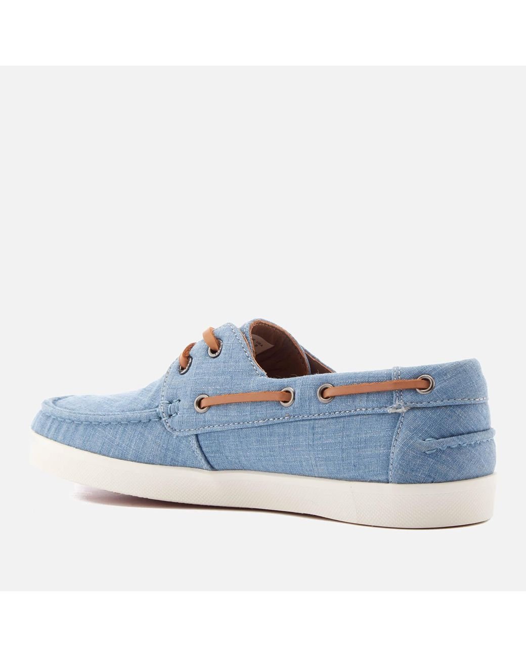 Lacoste Keellson Boat Shoes in Blue for Men | Lyst