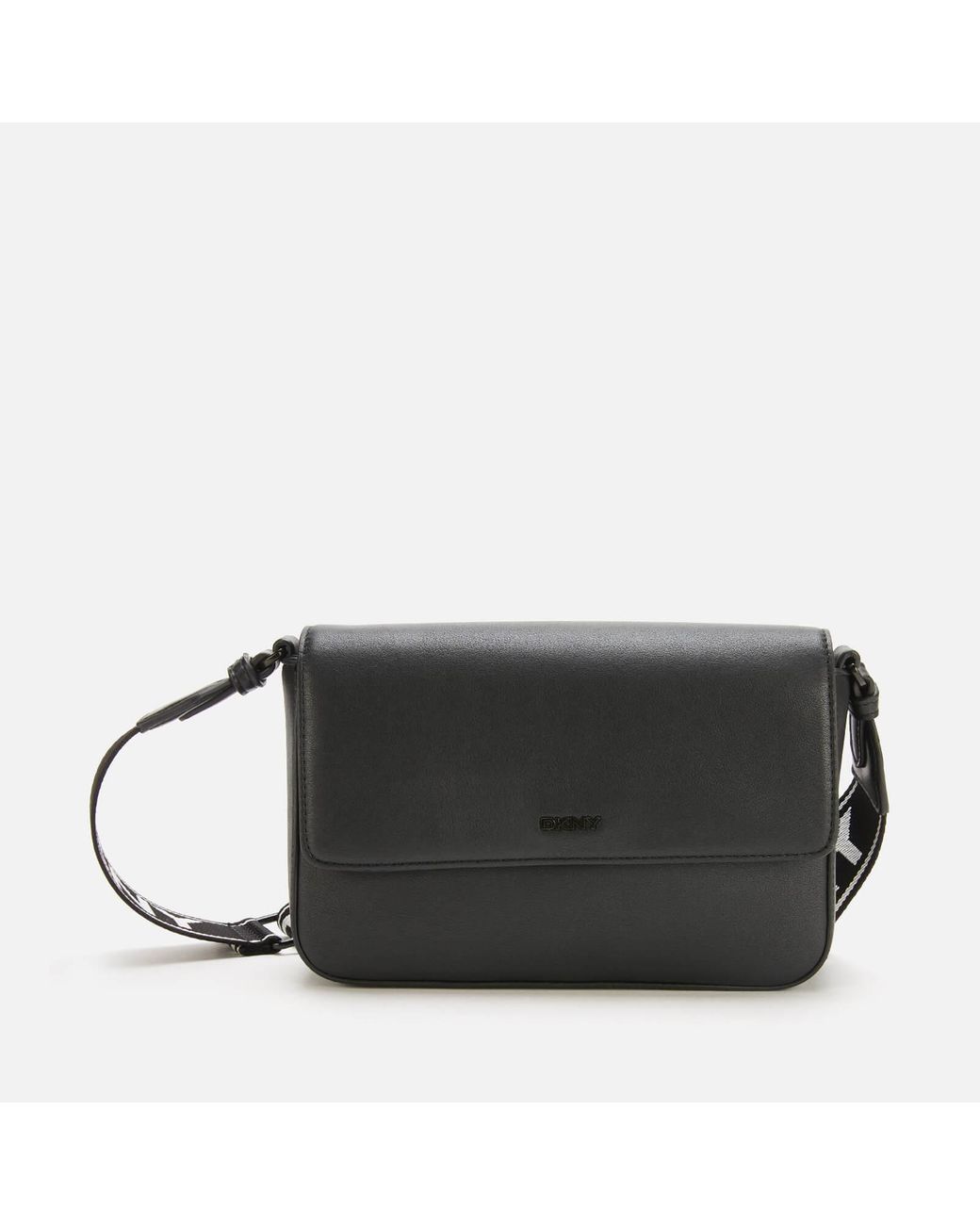 DKNY Winonna Medium Flap Cross Body Bag in Black Lyst