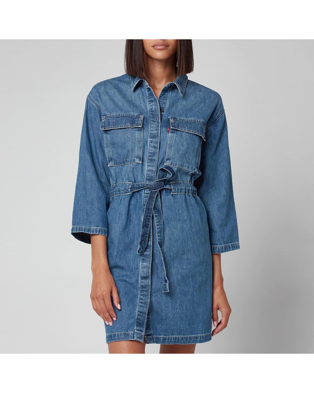 Ainsley Utility Denim Dress 