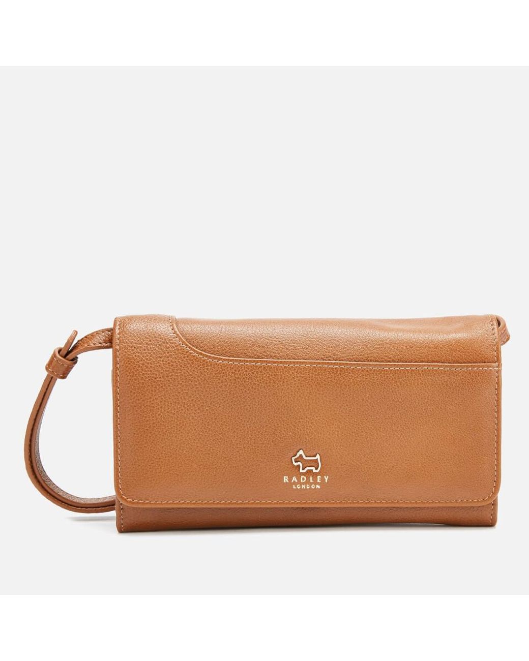 Radley Leather Pockets Large Phone Cross Body Bag in Tan (Brown) Lyst