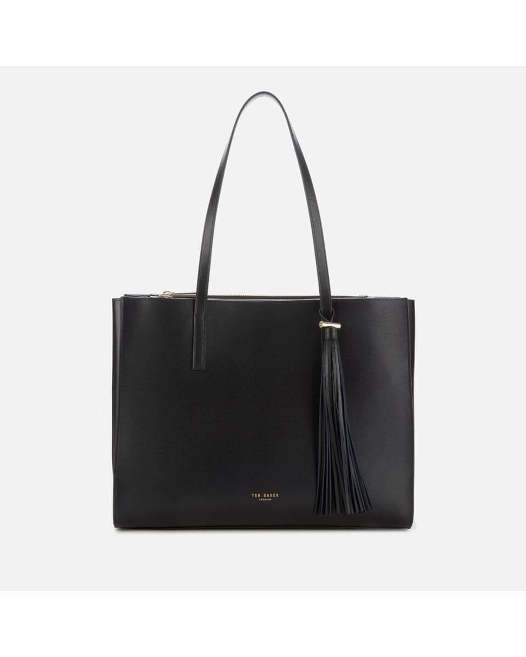 Ted Baker Medium Tassel Detail Tote Bag in Black Lyst Australia