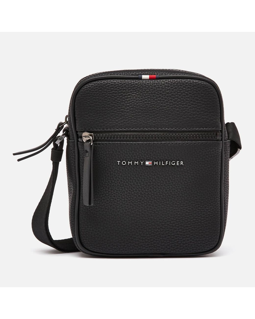 Tommy Hilfiger Essential Mini Reporter Bag in Black for Men | Lyst Australia
