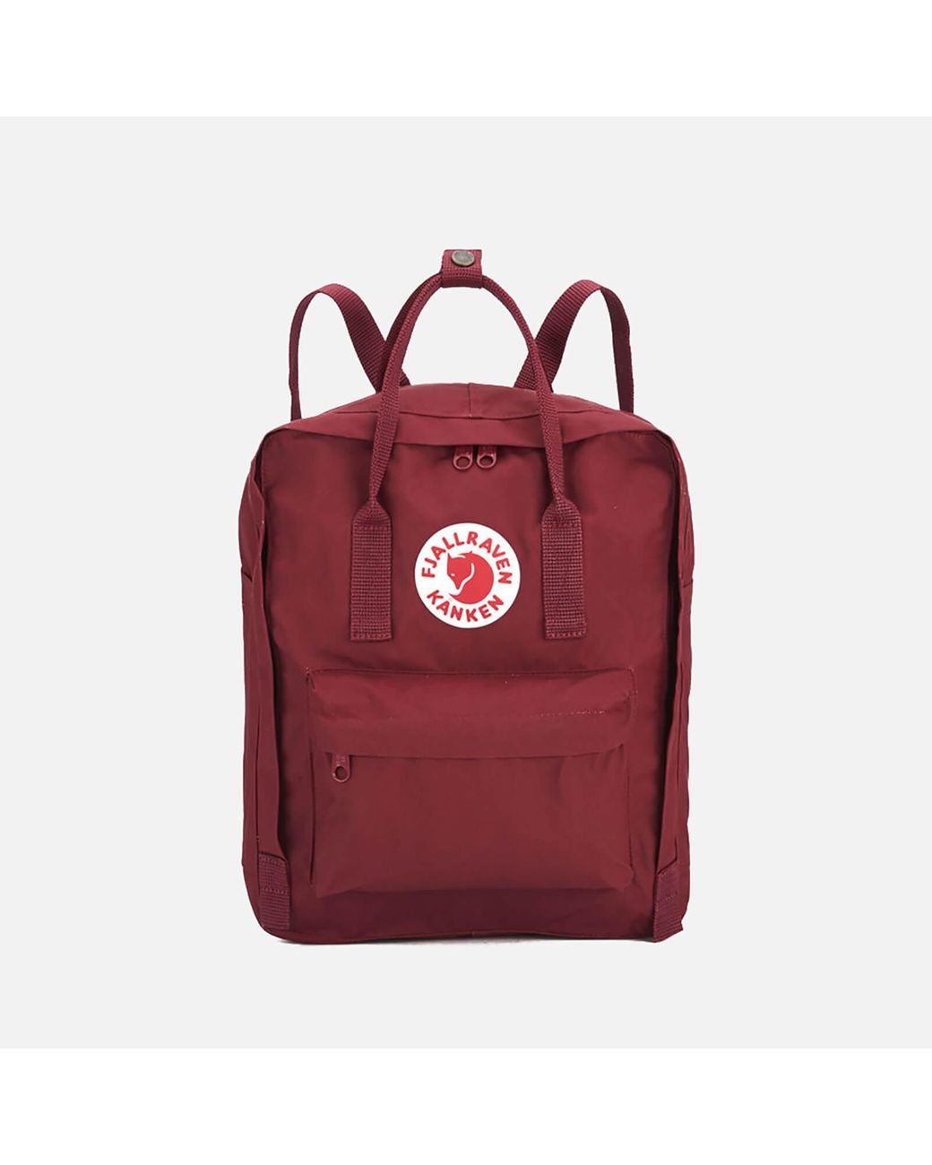 fjallraven backpack red