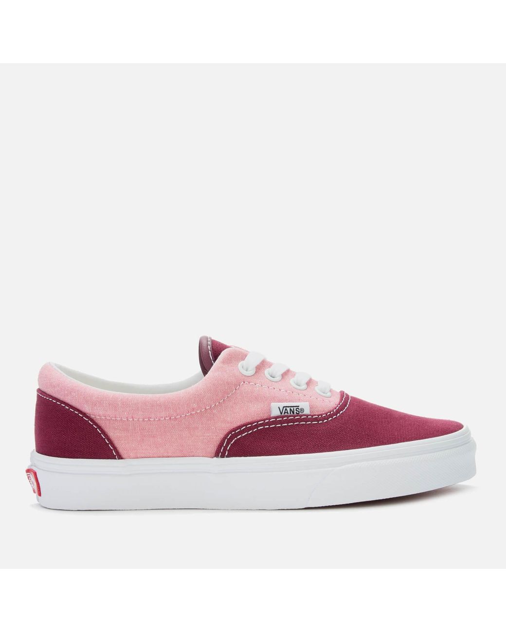 Vans Canvas Chambray Era Trainers in Burgundy/Pink (Pink) | Lyst