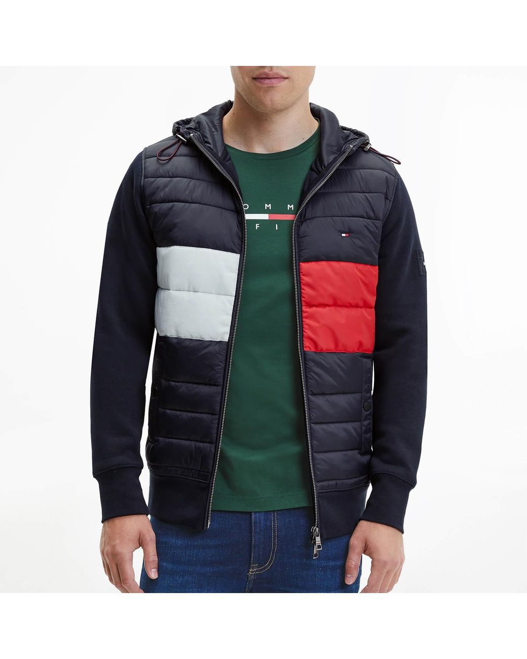 Tommy hilfiger mix on sale media zip front