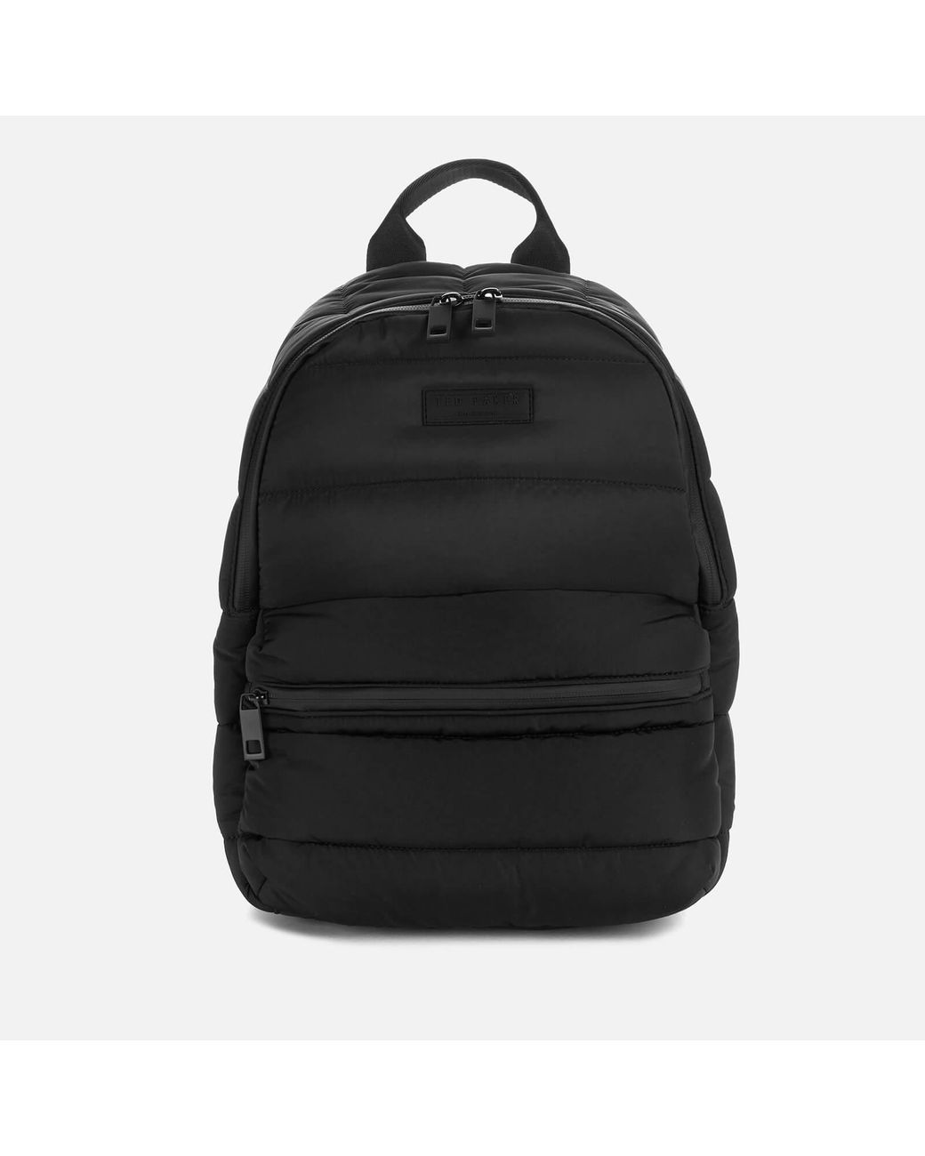 Nylon zip backpack top