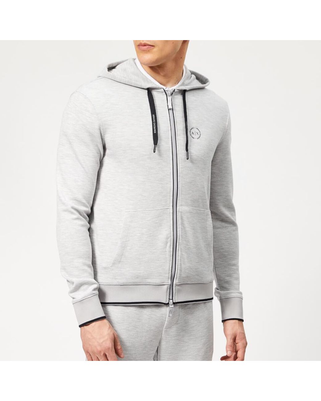 armani exchange grey sweatshirt