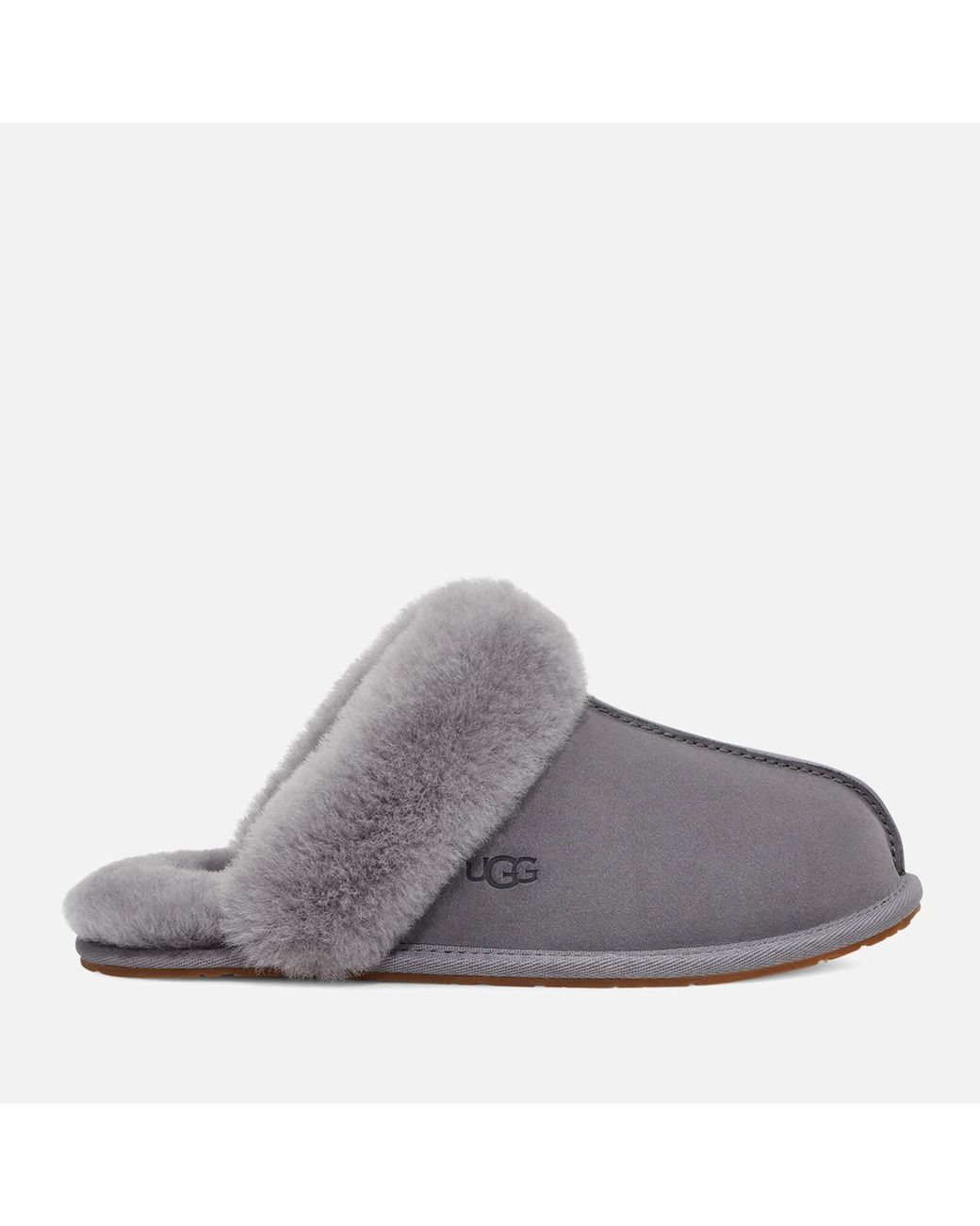UGG Scufette Ii Sheepskin Slippers in Grey Lyst UK