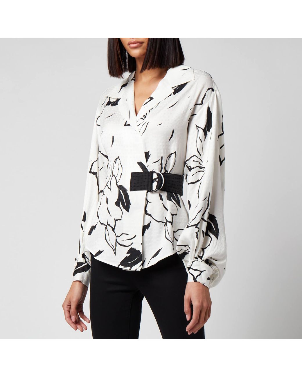 Ted Baker Eddith Blouse in White | Lyst UK