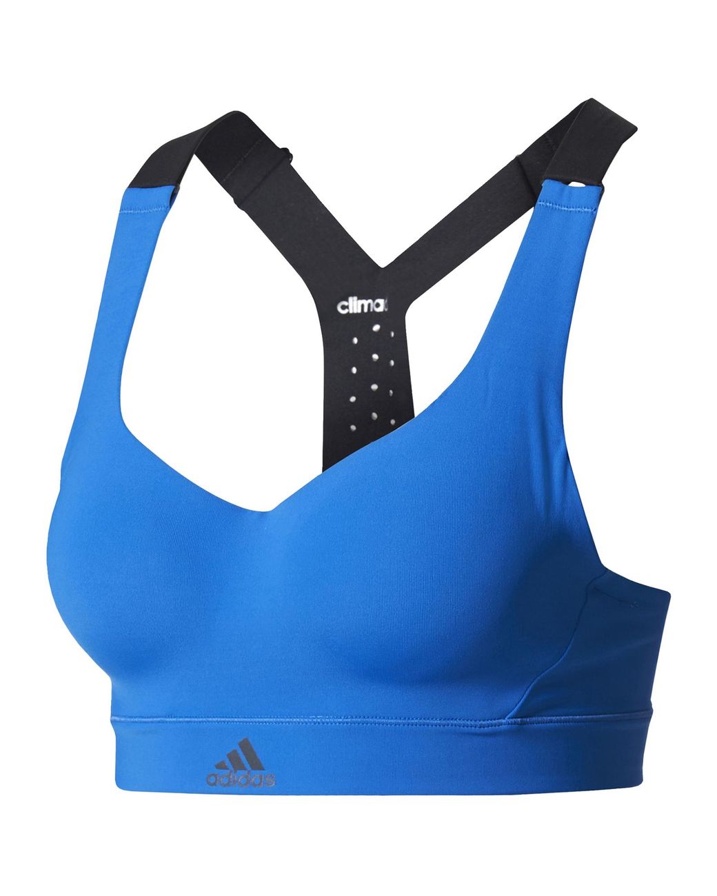 adidas Synthetic Climachill High Support Sports Bra in Blue | Lyst Australia
