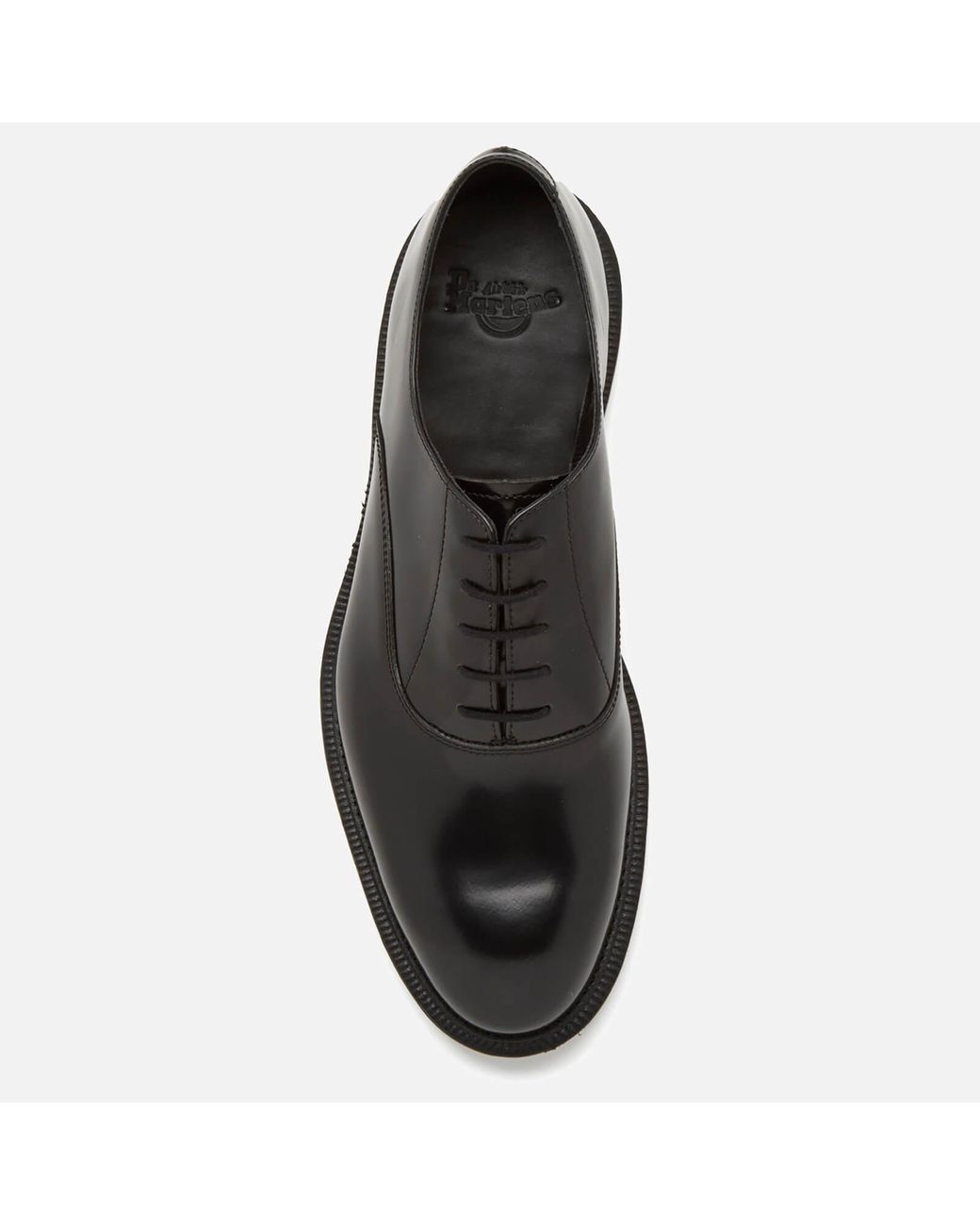 Dr. Martens Henley Fawkes Polished Smooth Oxford Shoes in Black for Men |  Lyst Australia