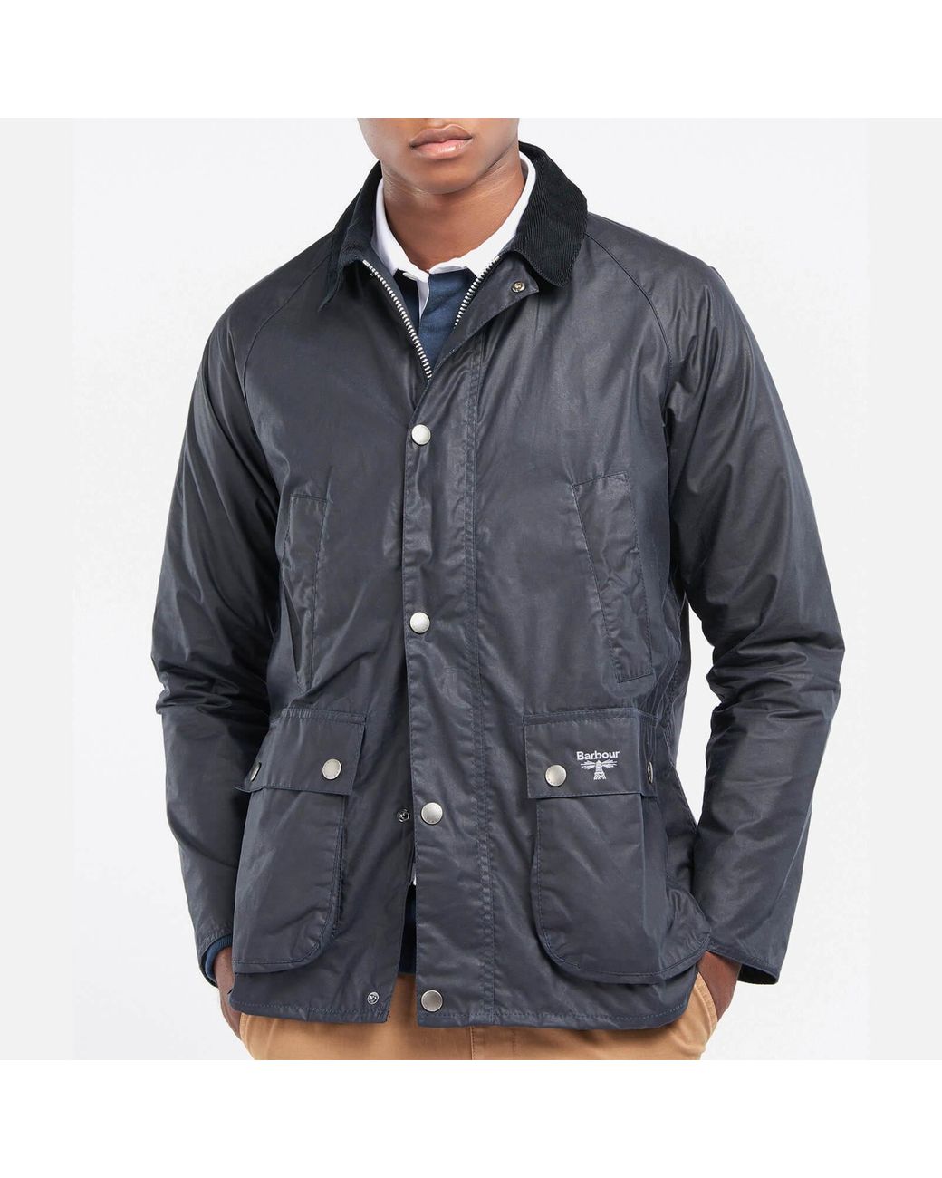 Barbour Summer Bedale Wax Jacket in Blue for Men | Lyst
