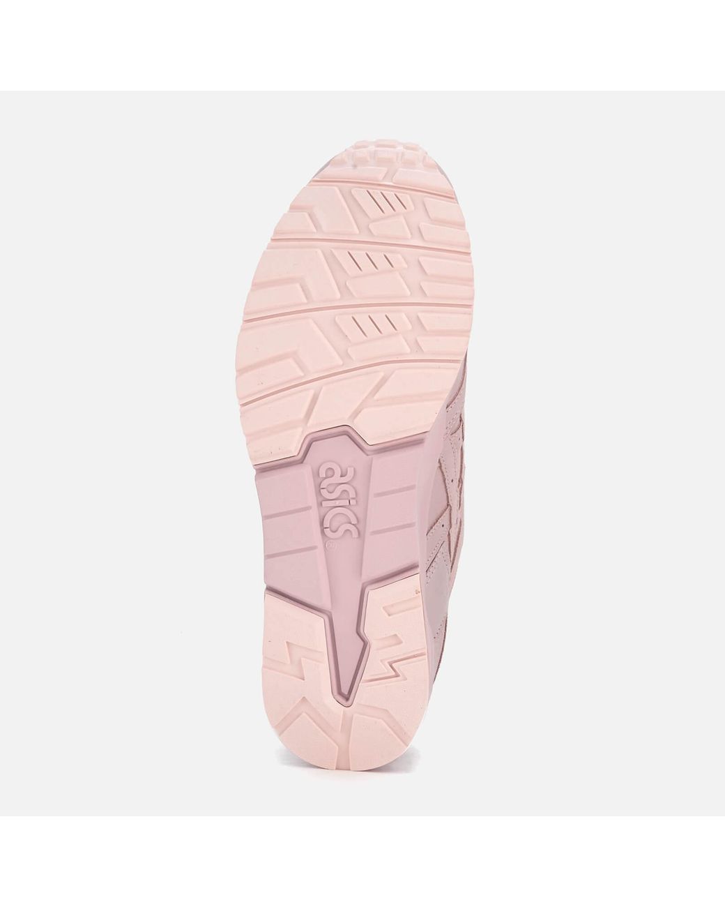 Asics Gel-lyte V Suede Trainers in Cream/Pink (Pink) | Lyst