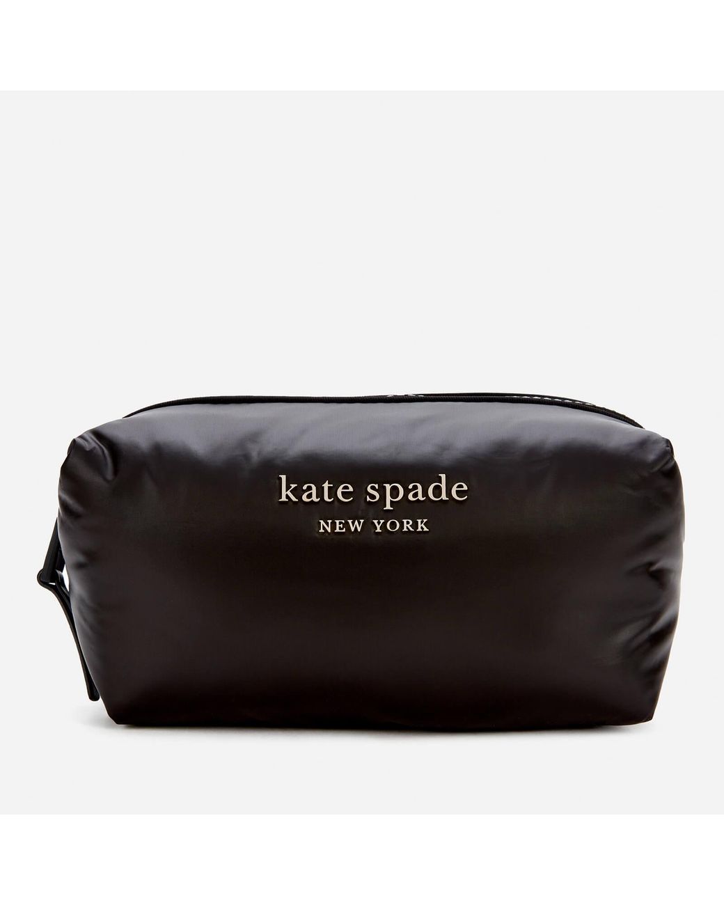 Kate Spade Everything Puffy Medium Cosmetic Bag in Black - Lyst