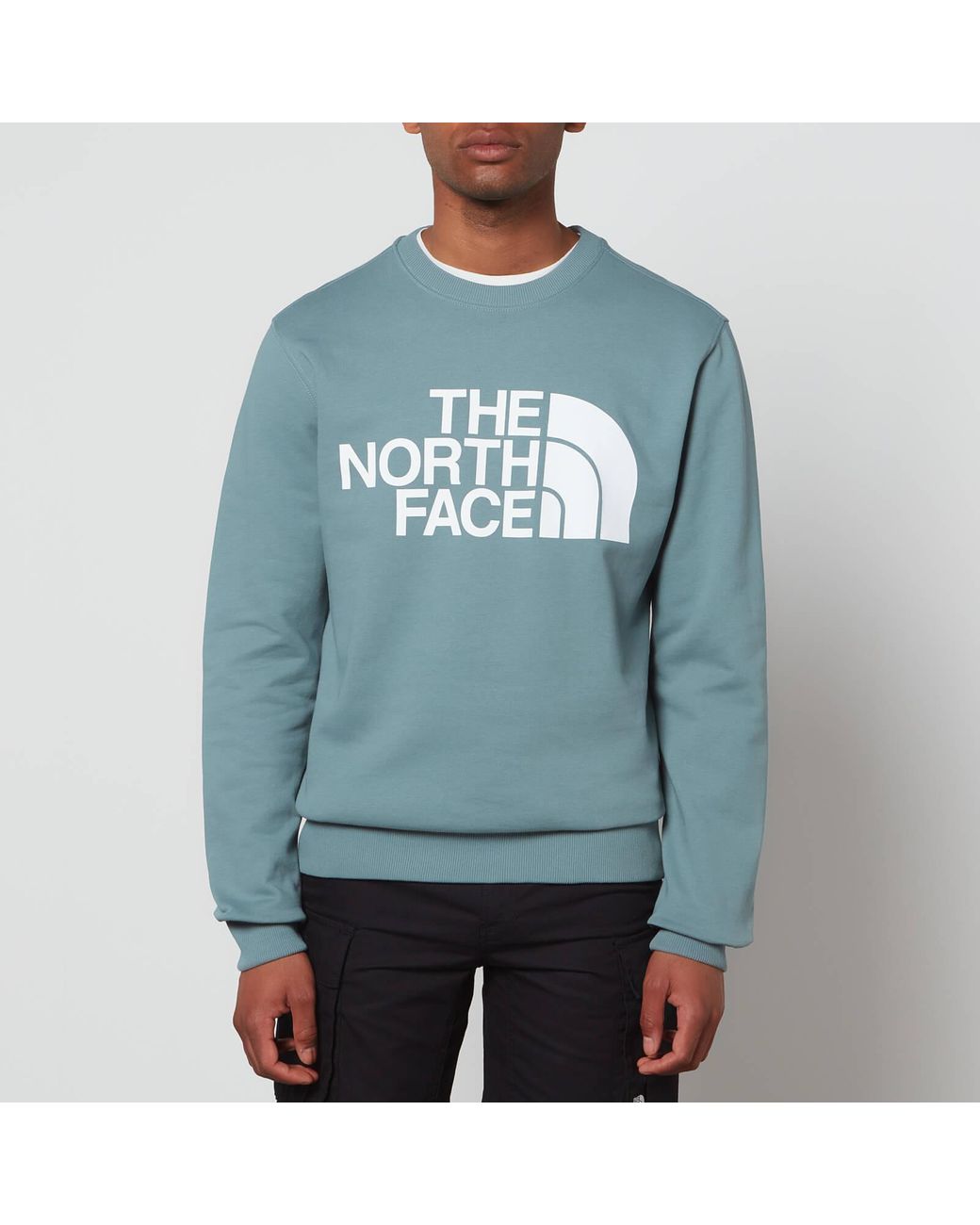 The North Face Standard Crew Sweatshirt in Blue for Men | Lyst
